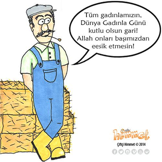8 Mart Dünya Gadınla Günü kutlu olsun gari