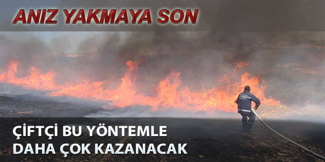 ÇİFTÇİ ANIZA DOĞRUDAN EKİM YÖNTEMİ YLE DAHA ÇOK KAZANACAK