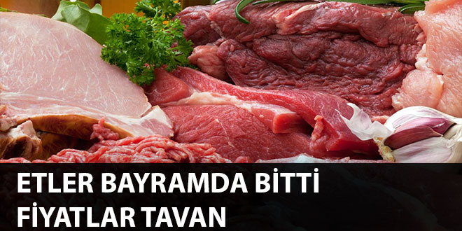 BAYRAMDAN SONRA SIĞIR ETİ FİYATI ARTTI