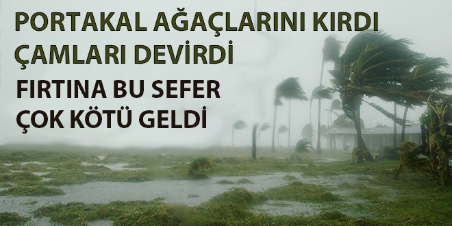 HORTUM YIKTI GEÇTİ