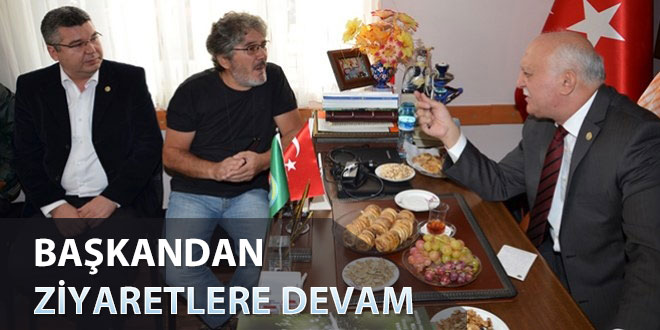 TZOB BAŞKANI BAYRAKTAR SULTANHİSAR ZİRAAT ODASINI ZİYARET ETTİ