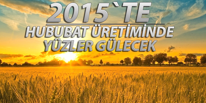 2015 TE HUBUBAT ÜRETİMİNDE YÜZLER GÜLECEK