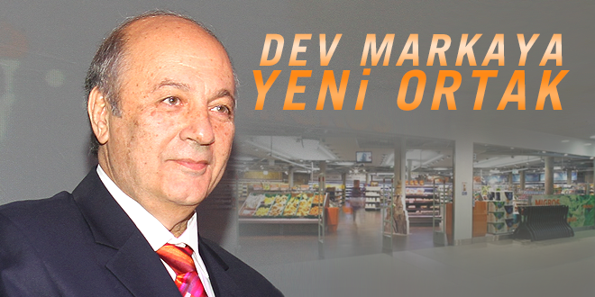 Dev markaya yeni ortak