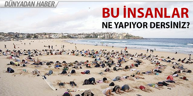 BU İNSANLAR NE YAPIYOR DERSİNİZ