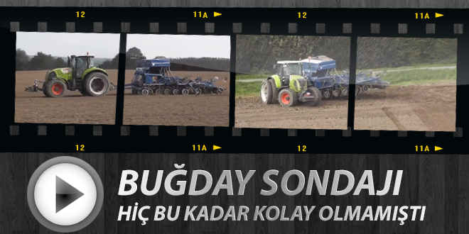 Buğday sondajı hiç bu kadar kolay olmamıştı