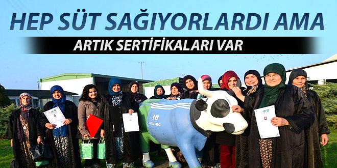 Artık sertifikaları var