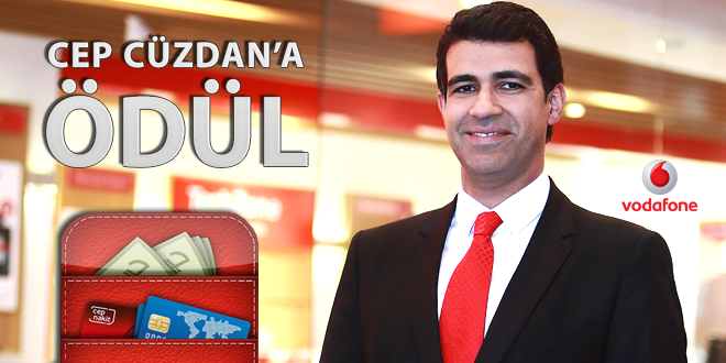 Vodafone Cep Cüzdan a ödül