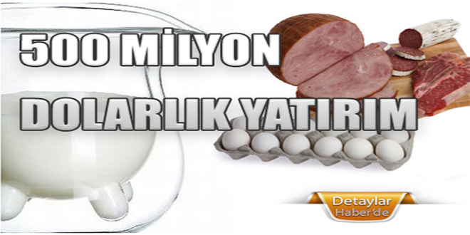 Katar ile 500 Milyon Dolarlık Tarım Anlaşması