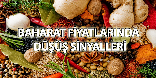 BAHARAT FİYATLARINDA DÜŞÜŞ SİNYALLERİ