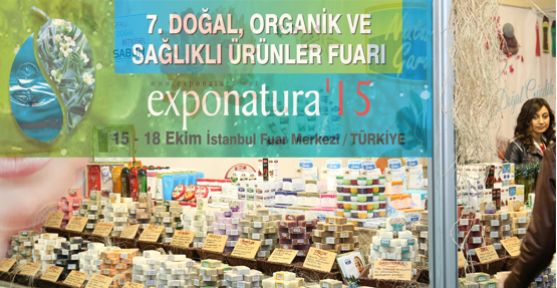 DOĞAL ÜRÜNLER EXPONATURA DA SERGİLENİYOR