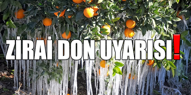 Zirai don uyarısı