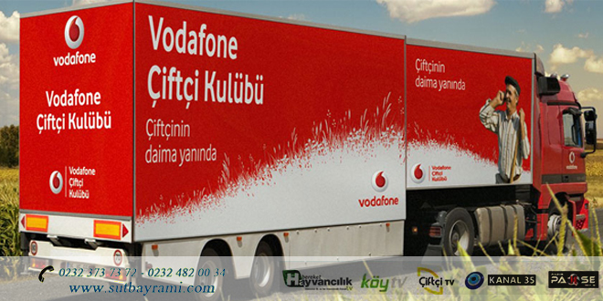 VODAFONE ÇİFTÇİ KULÜBU TIRI SÜT BAYRAMINDA