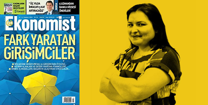 Tülin Akın Ekonomist Dergisinde Kapak Konusu Oldu