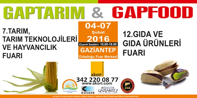 GAP TARIM FUARI ŞUBAT AYINDA AÇILIYOR