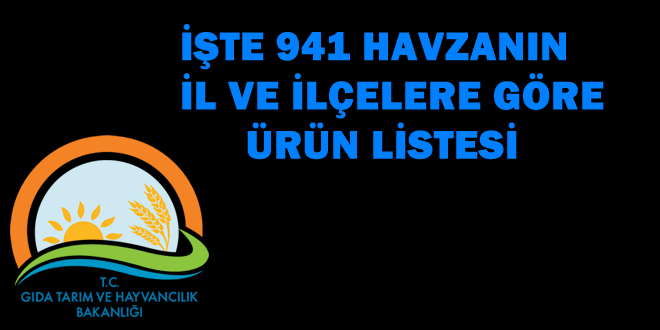 ÜRÜN DAĞILIMLARI AÇIKLANDI