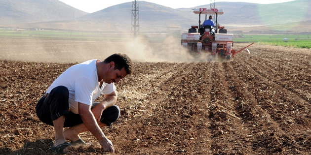 AFET MAĞDURU ÇİFTÇİLERE DÜŞÜK FAİZLİ KREDİ GELİYOR