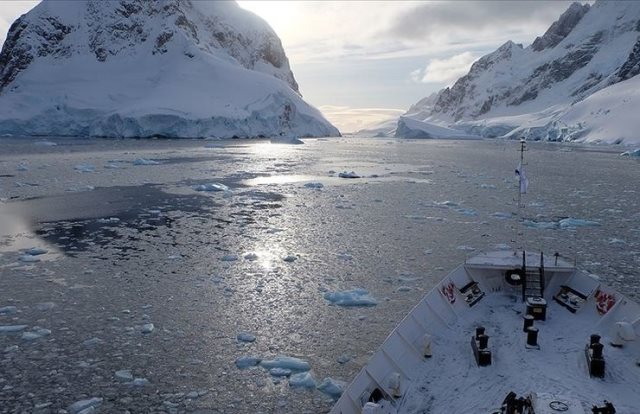 Sanayileştik ve kirlendi ANTARTİKA