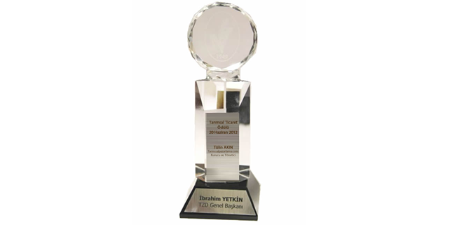 TZD Tarımsal Ticareti Geliştirme Ödülü 2012