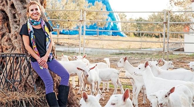 Avrupa nın En Büyük Keçi Çiftliği Funda Özer Baltalı nın