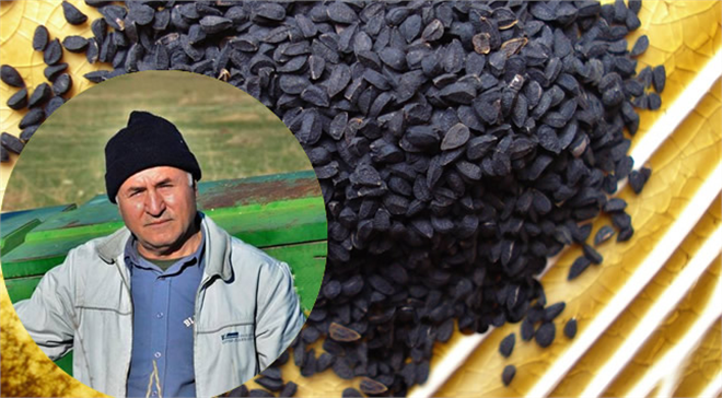 Çörek Otu Çiftçisi Ahmet Dede Şahinli